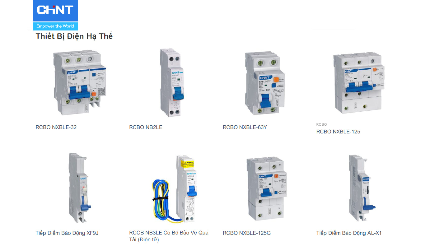 Những lưu ý khi lắp đặt thiết bị điện tránh cháy nổ 3 cac-thiet-bi-dien-cau-dao-va-aptomat-duoc-san-xuat-boi-chint-global-chint