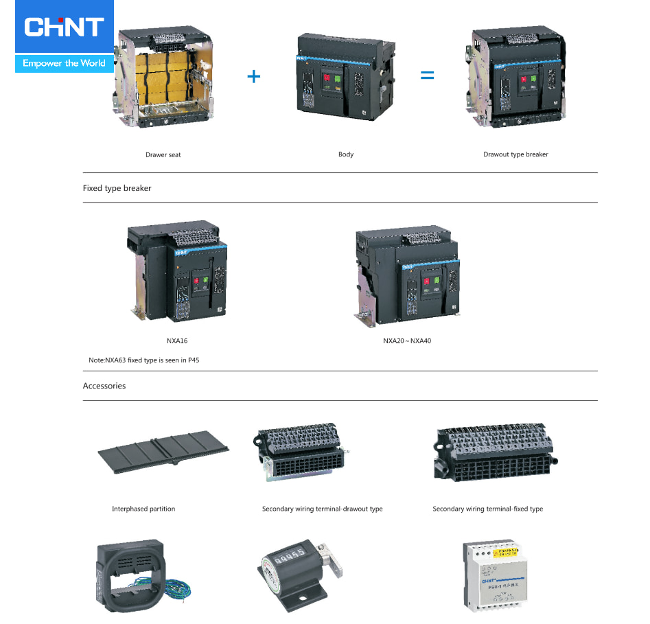 Máy cắt không khí CHINT NXA - sản phẩm chất lượng hàng đầu trong tầm giá 5 chi-tiet-cac-bo-phan-may-cat