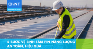 lam the nao de ve sinh cac tam pin nang luong mat troi