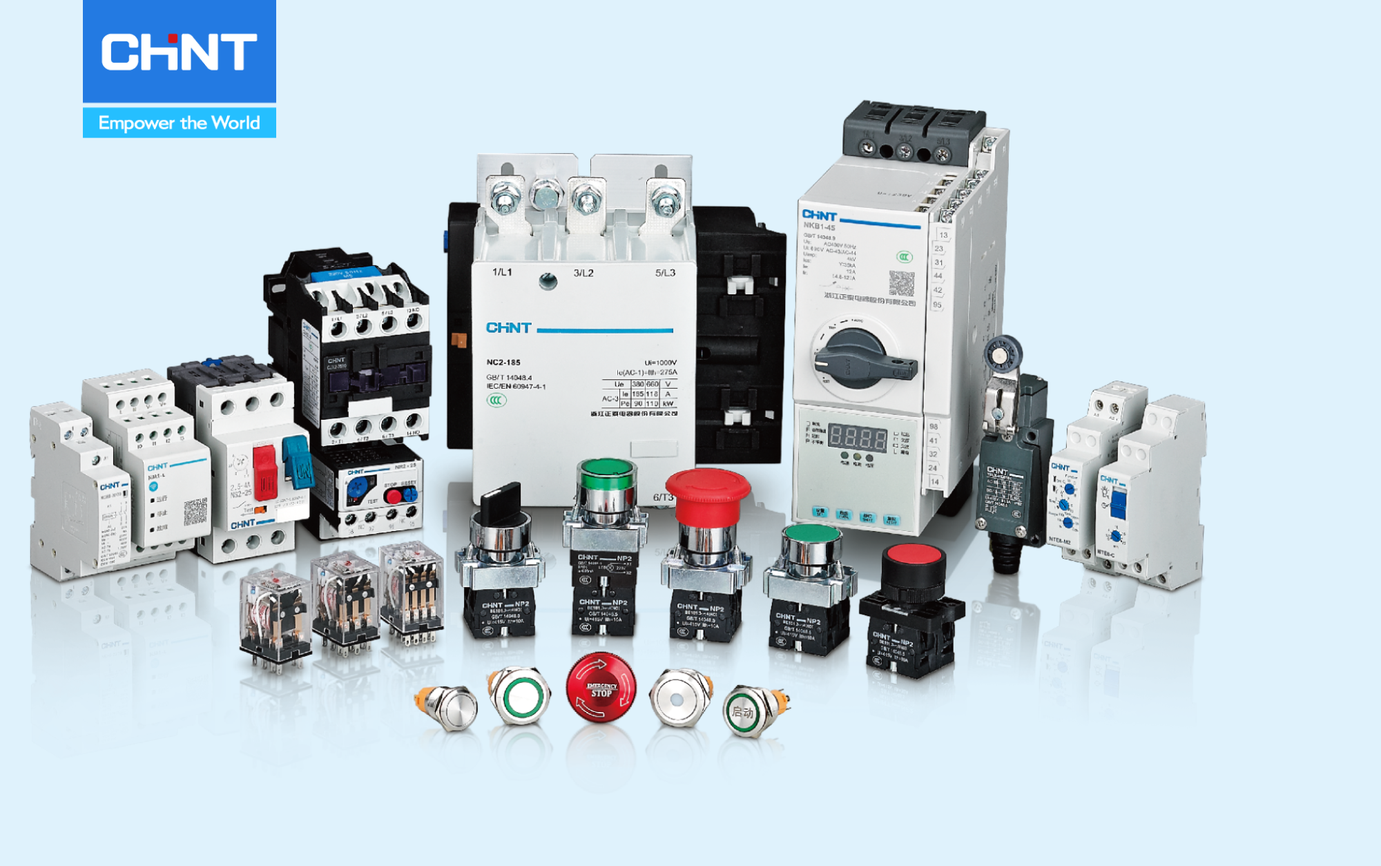 Khái Quát Hệ Thống M&E Trong Tòa Nhà, Chung Cư 5 các thiết bị trong hệ thống m&e của CHINT Việt Nam