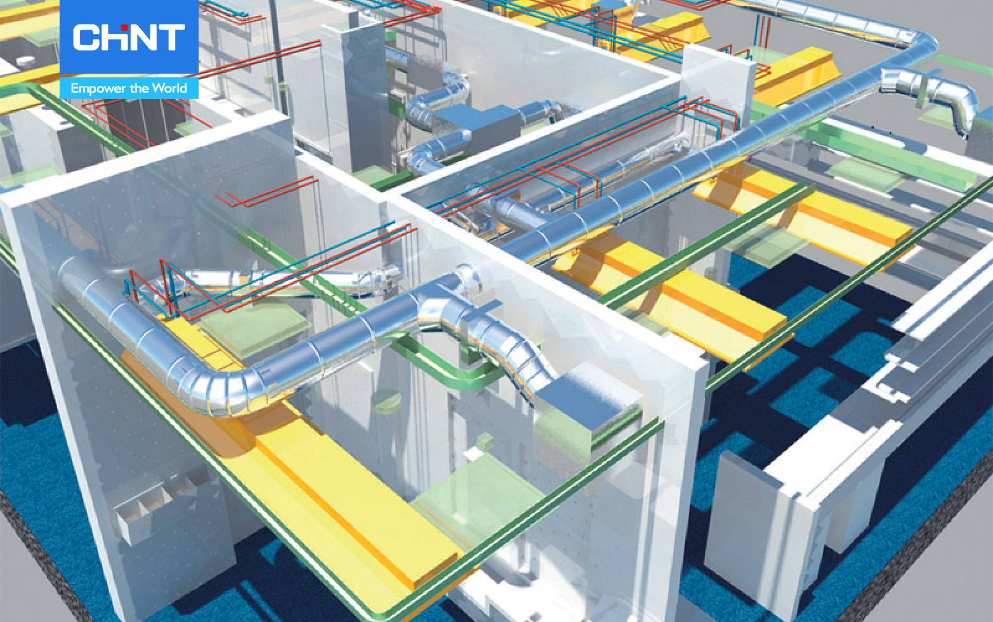 Khái Quát Hệ Thống M&E Trong Tòa Nhà, Chung Cư 1 công trình xây dựng được lắp đặt hệ thống m&e