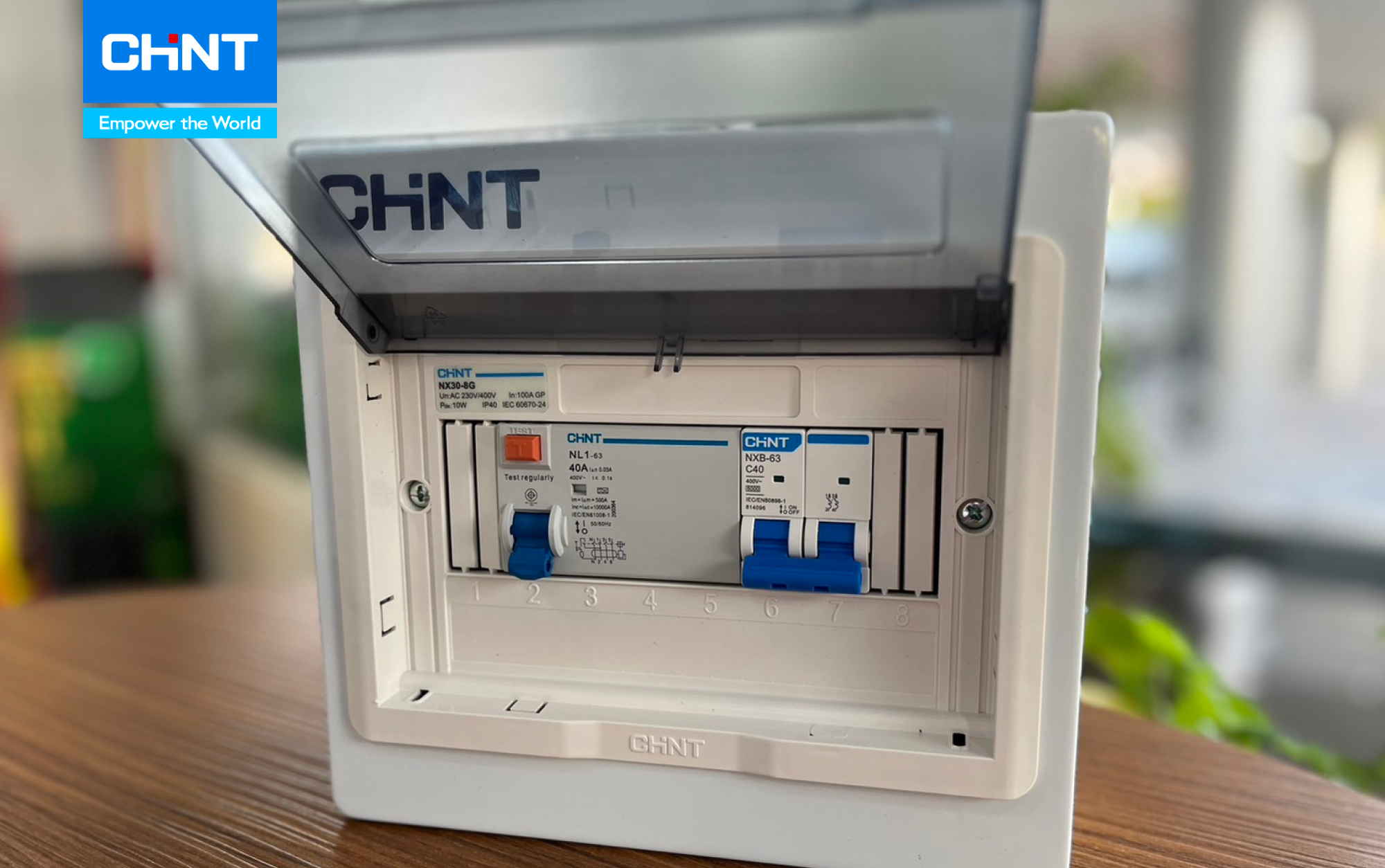 Tủ điện dân dụng của CHINT tiết kiệm điện hiệu quả