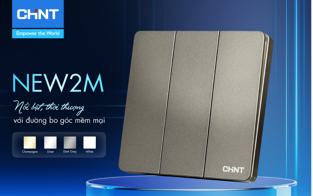 Công tắc điện thông minh an toàn cho cả gia đình 7 Công tắc điện thông minh, tiện nghi chint New2m