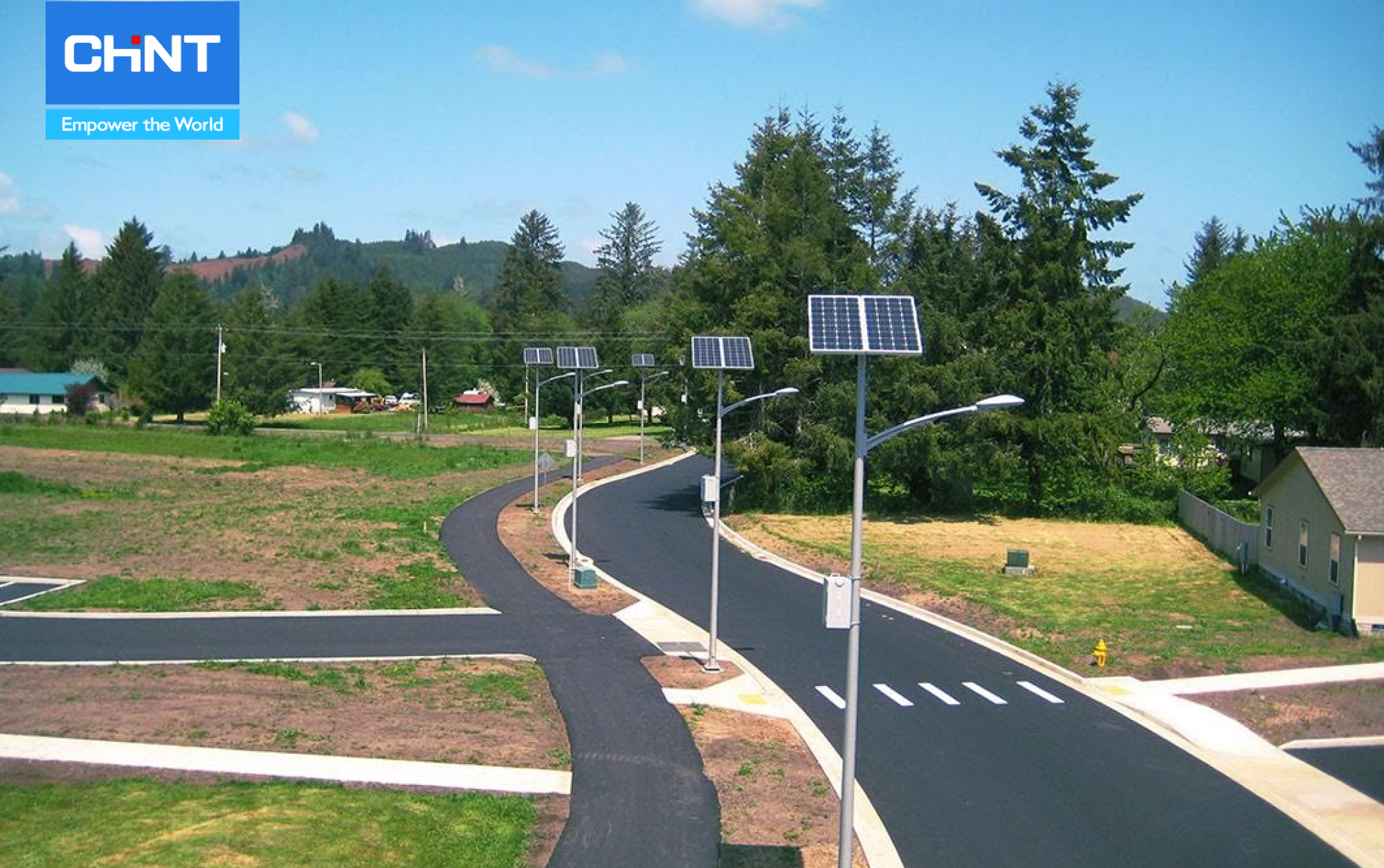 Đèn đường năng lượng mặt trời được dùng trong công nghiệp