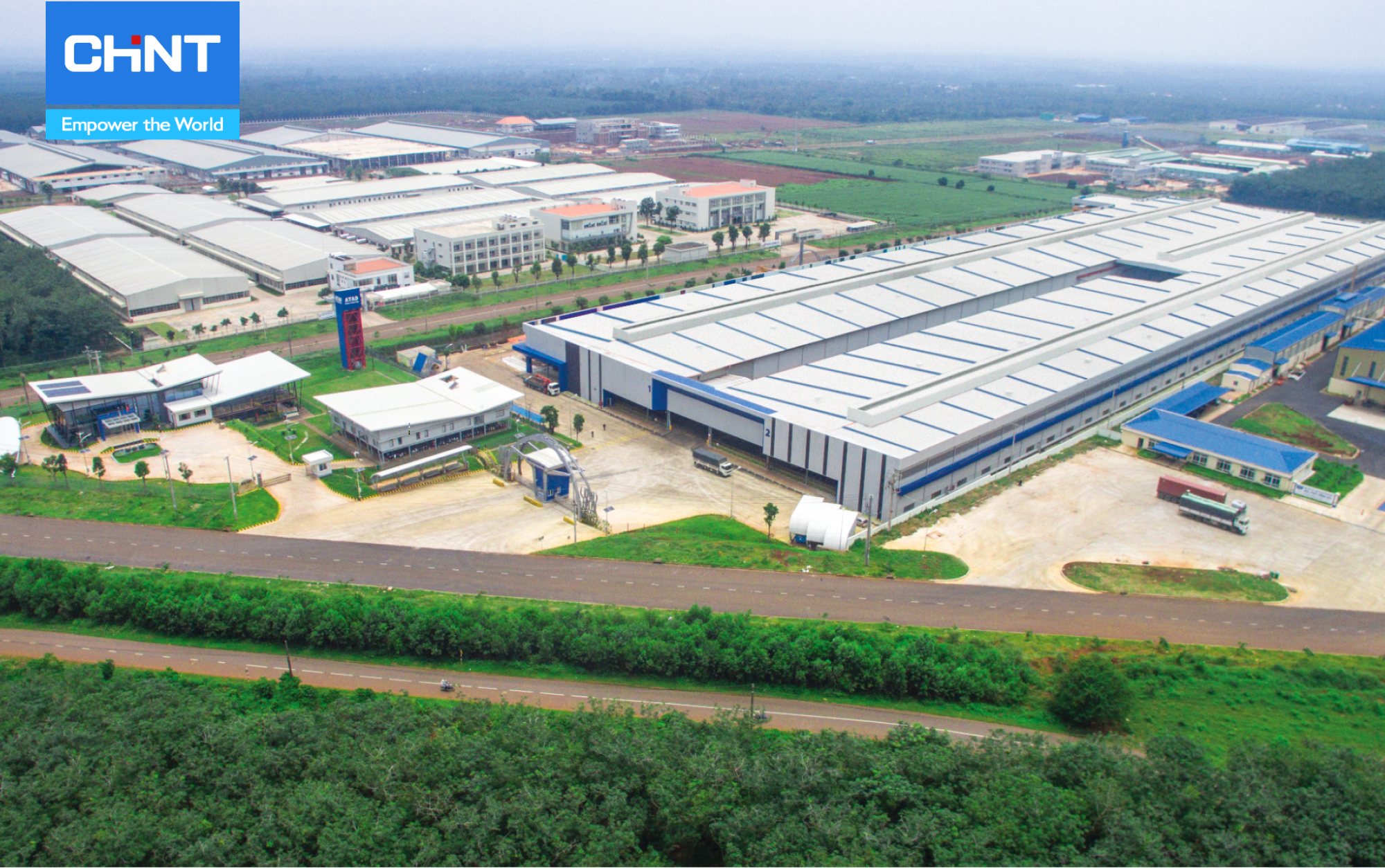 Công trình nhà máy xanh ATAD tại Đồng Nai thân thiện môi trường