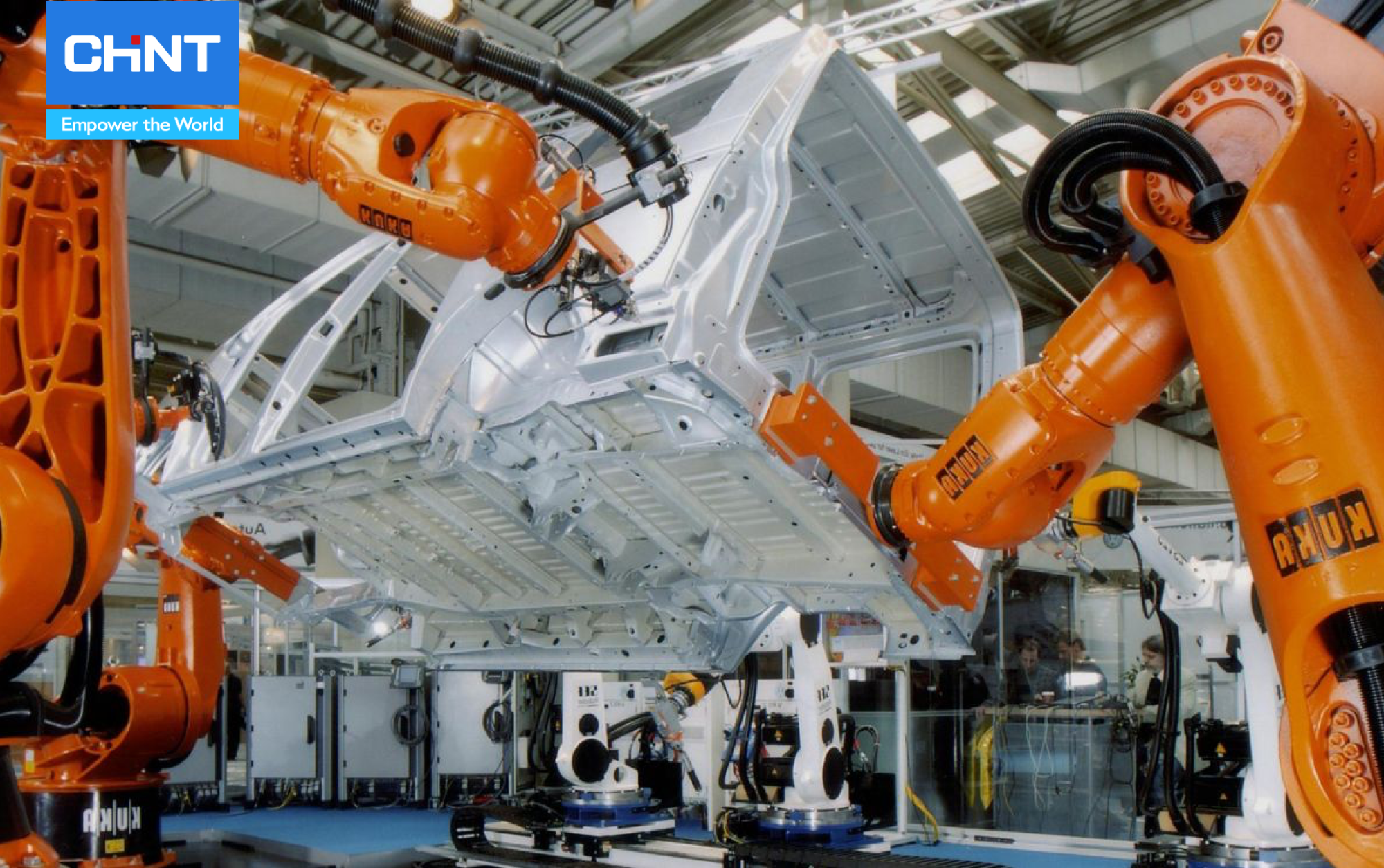 Ứng dụng tự động hoá quá trình sản xuất hiện đại trong ngành ô tô